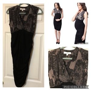 New! Lourdes Chantilly Maternity Nursing Dress by Ripe Small S XS 0 2